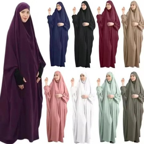 Abaya islamique de style modeste de haute qualité pour les femmes normes musulmanes de Dubaï Design moyen-oriental pour les prières de l'Aïd Ramadan à la mosquée Aucun avis pour l'instant
