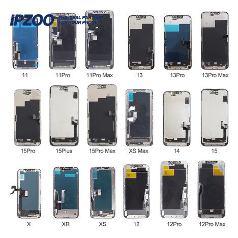 Écran Mobile pour iPhone 16 X 11 12 13 14 15, Écran LCD pour iPhone, Affichage OLED Tactile – Grossiste