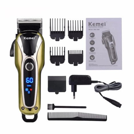 KM-1990 Kemei Rechargeable Tondeuse À Cheveux Pour Coiffeur PRIX 4500 fcfa