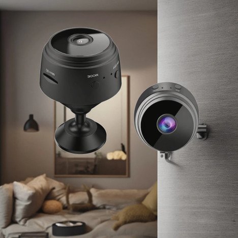 Mini Caméra de Sécurité WiFi A9 – HD 1080P