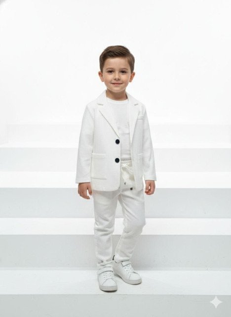 🤵 Ensemble Costume Chic Enfant – Qualité Premium Turquie (6 à 9 ans)
