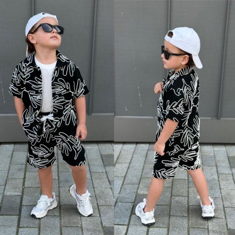 FOURNISSEUR GROSSISTE TURQUIE Ensemble Enfant Décontracté Premium – Collection Été (Import Turquie 🇹🇷)