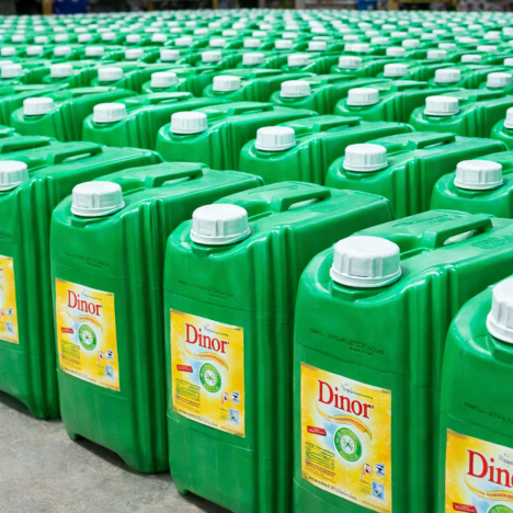 Huile DINOR 25 L en gros  prix usine (marque produite par SANIA, filiale du groupe SIFCA – Côte d’Ivoire)