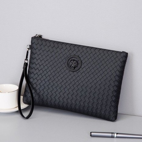 GROSSISTE CHINA Sacs de luxe en cuir PU imperméables pour hommes, grande capacité, tendance, avec fermeture éclair, pour affaires et vente en gros