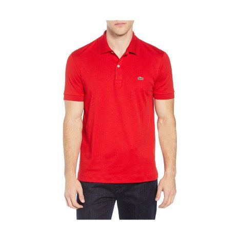 Polo unisexe Lacoste Original Loose Fit années 80 Croc Couleur : Argent Chine | 100% authentique