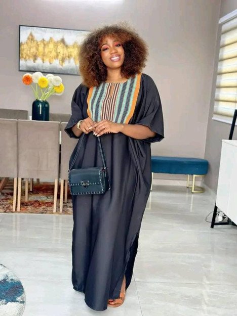 👗 Caftan Moderne "Éclat d'Afrique" – Confection Premium Turquie